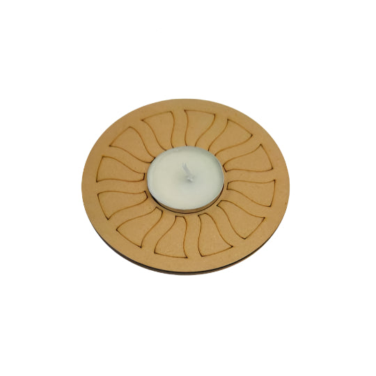 MDF T-light Holder H