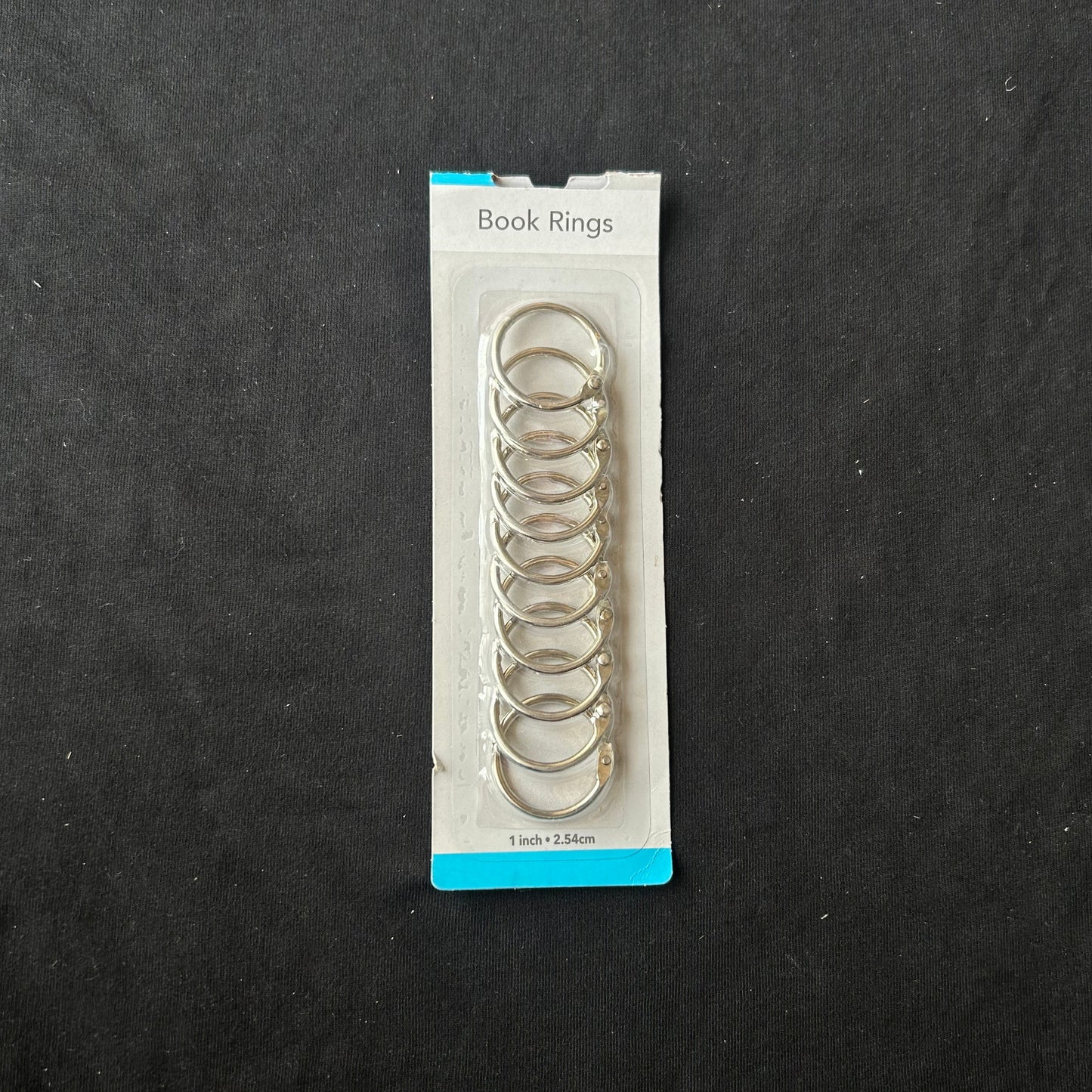 Card Ring Silver 25mm