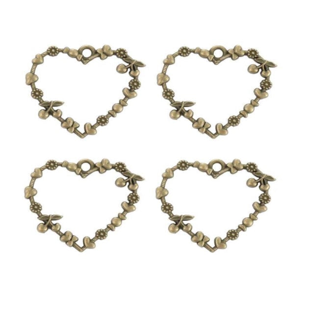 Designer Heart Shape Bezel