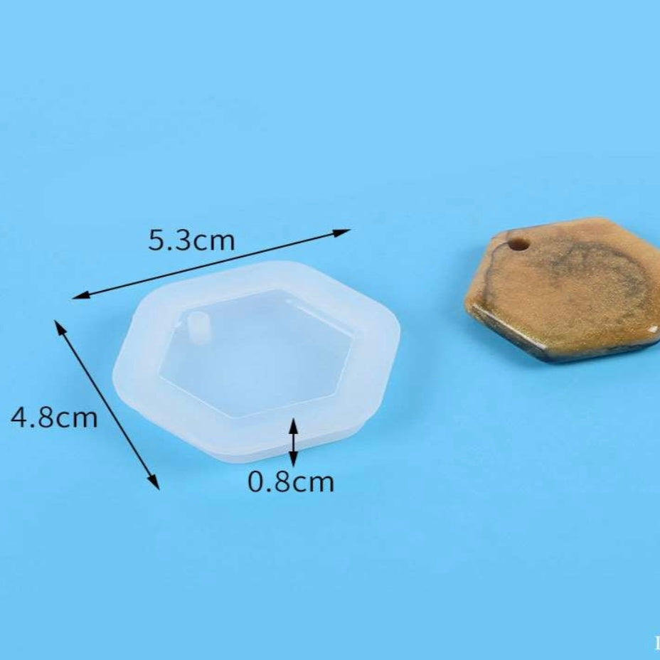 Hexagon Keychain Mould