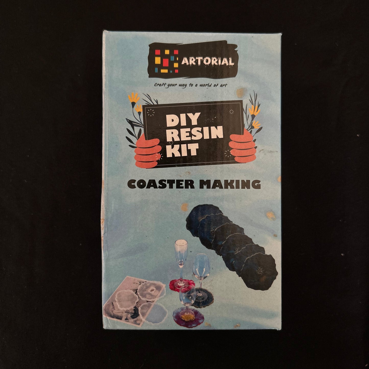 Artorial Resin Coaster Making Kit