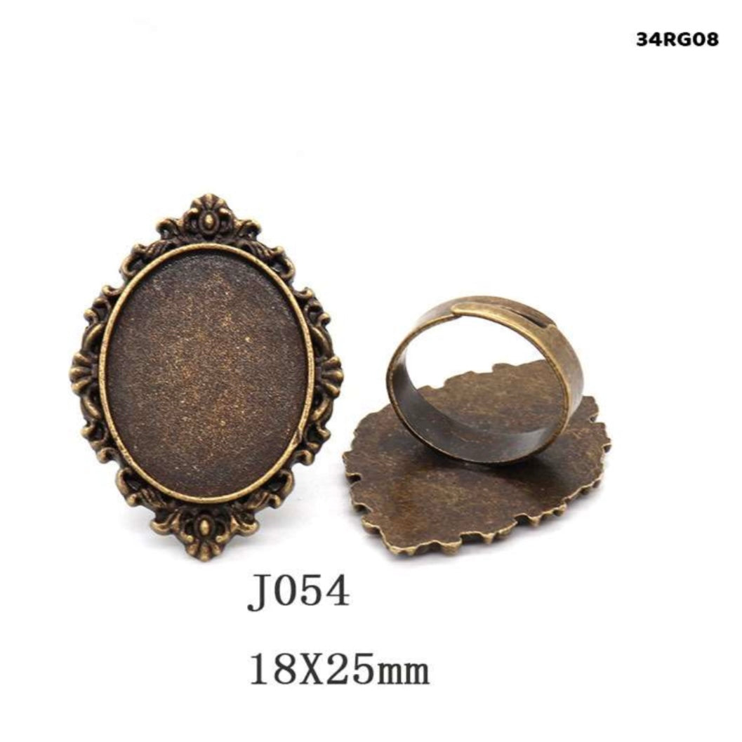 Vintage Ring Adjustable 18x25MM