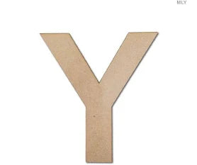 MDF Letter Cutout 6 inch (N to Z)