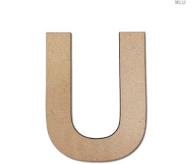 MDF Letter Cutout 6 inch (N to Z)