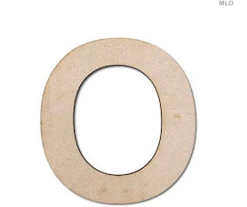 MDF Letter Cutout 6 inch (N to Z)