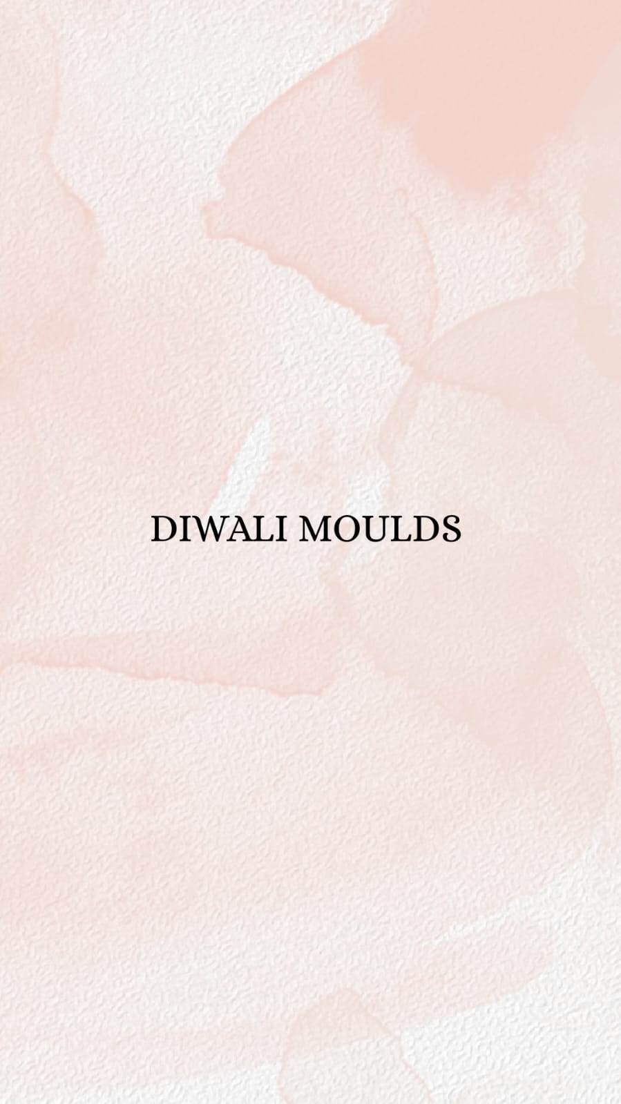 Diwali moulds
