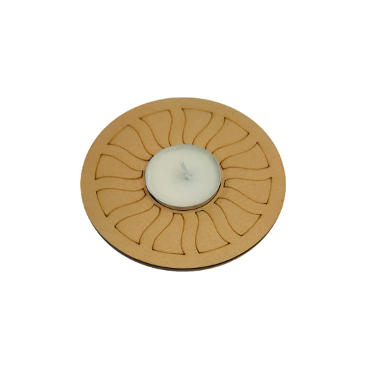 MDF T-light Holder H