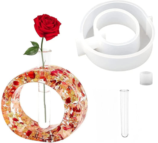 Round Planter Mould with Tube