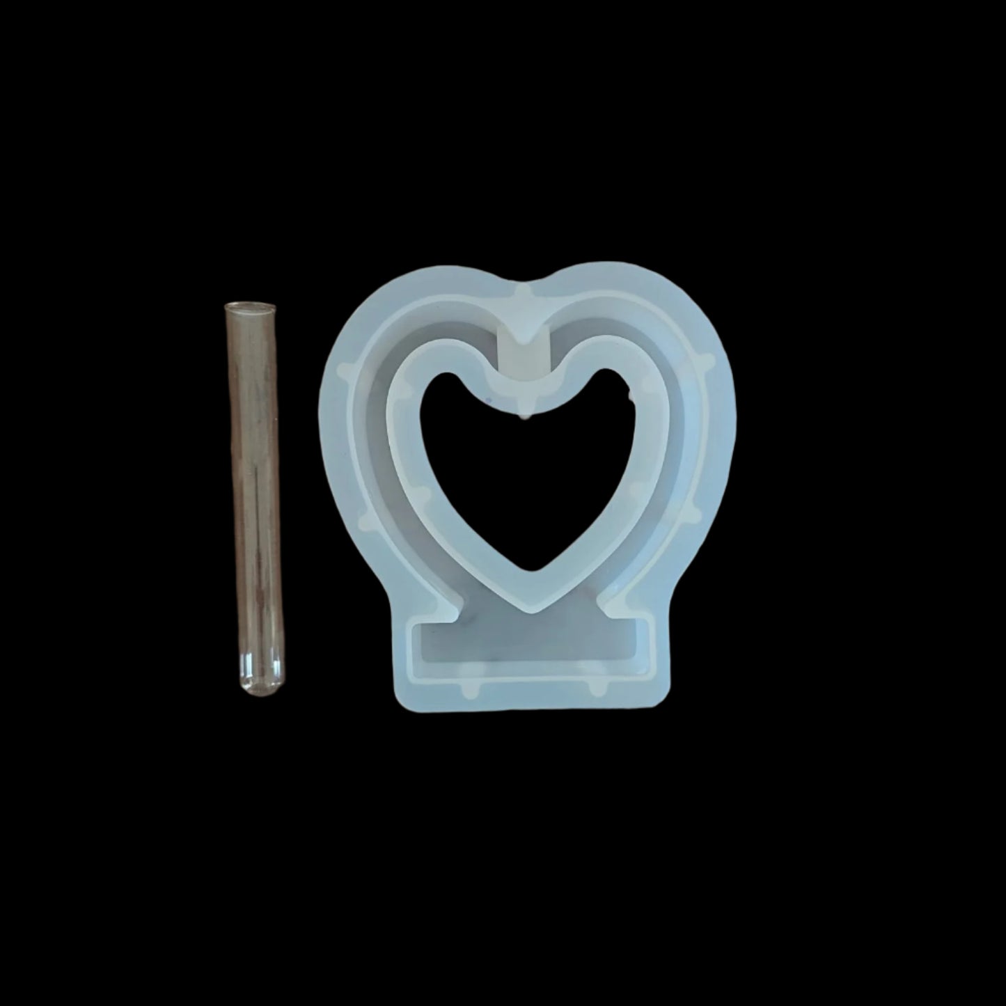 Heart Planter Mould with Tube