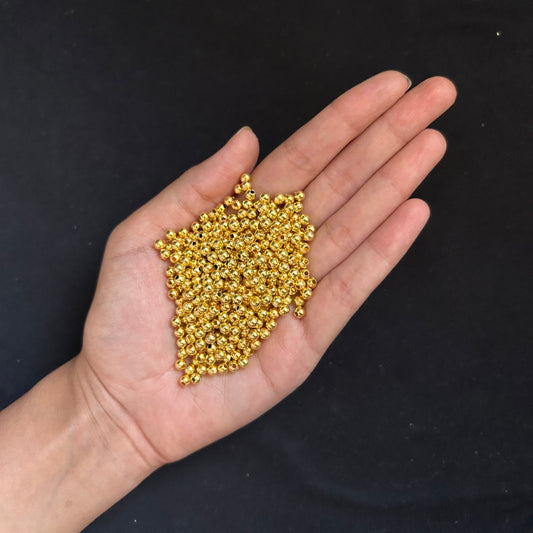 Gold Rakhi / Bracelet Beads