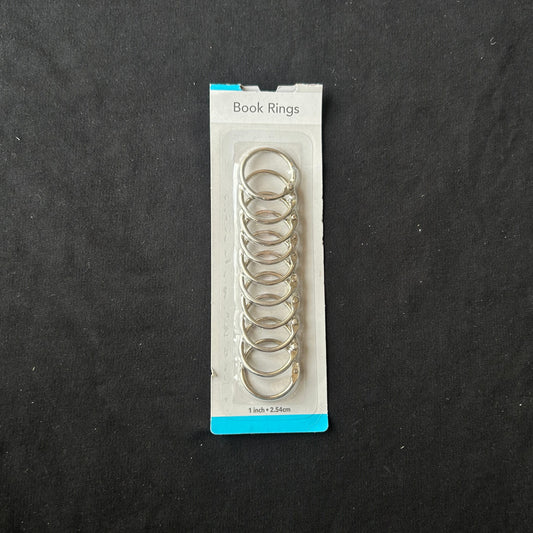 Card Ring Silver 25mm