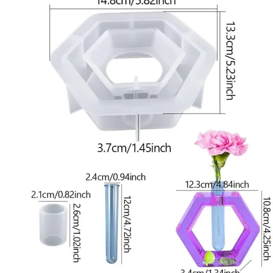 Hexagon Planter Mould