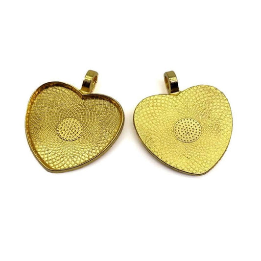 Heart Shape Metal Bezel