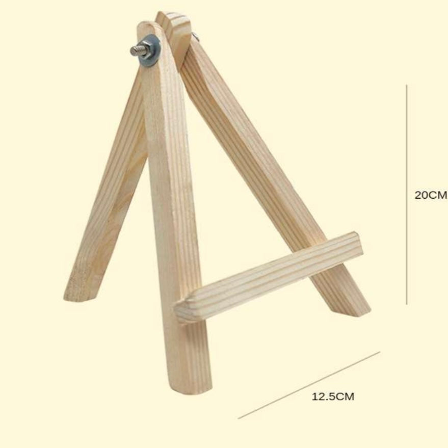 Wooden Easel Stands with Screw 8 inch