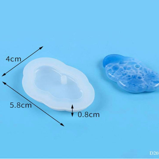 Cloud Keychain Mould