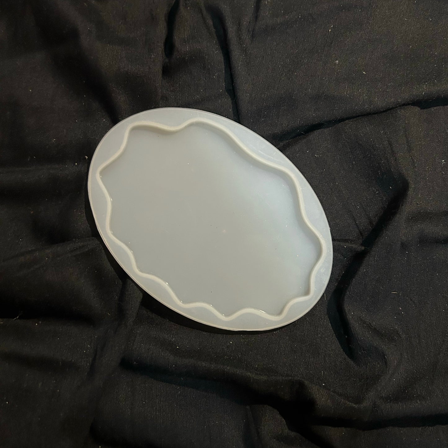4 inch Oval Agate Coaster Mould