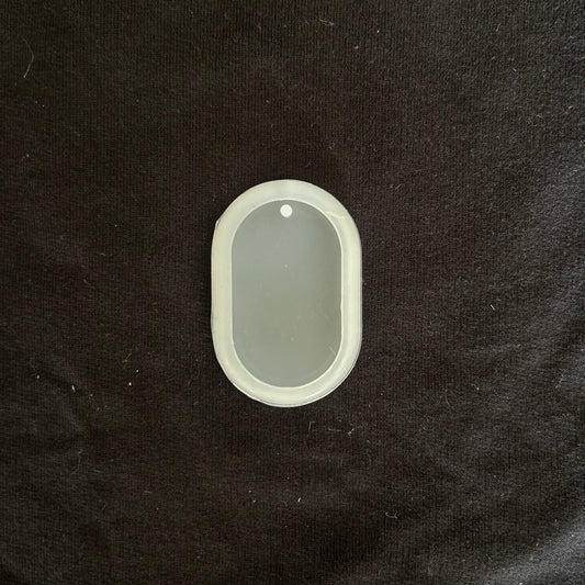 Oval Curve Keychain Mould