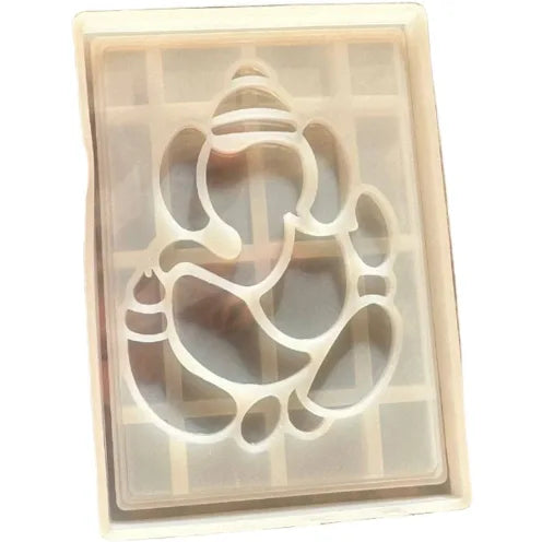 Ganesh ji Silicon Frame Mould Big
