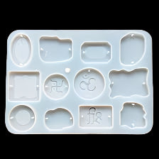 12 Cavity Rakhi Mould with Om Swastik