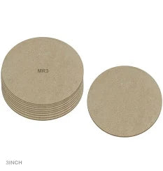 MDF Round 3 inch