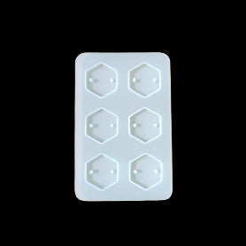 6 Cavity Hexagon Rakhi Mould