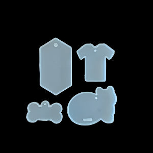 4 pcs Tag Mould