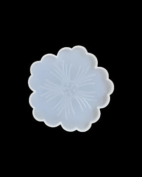 Flower Coaster Mould 4.5 inch