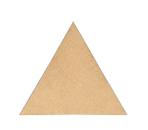 MDF Triangle 2 inch